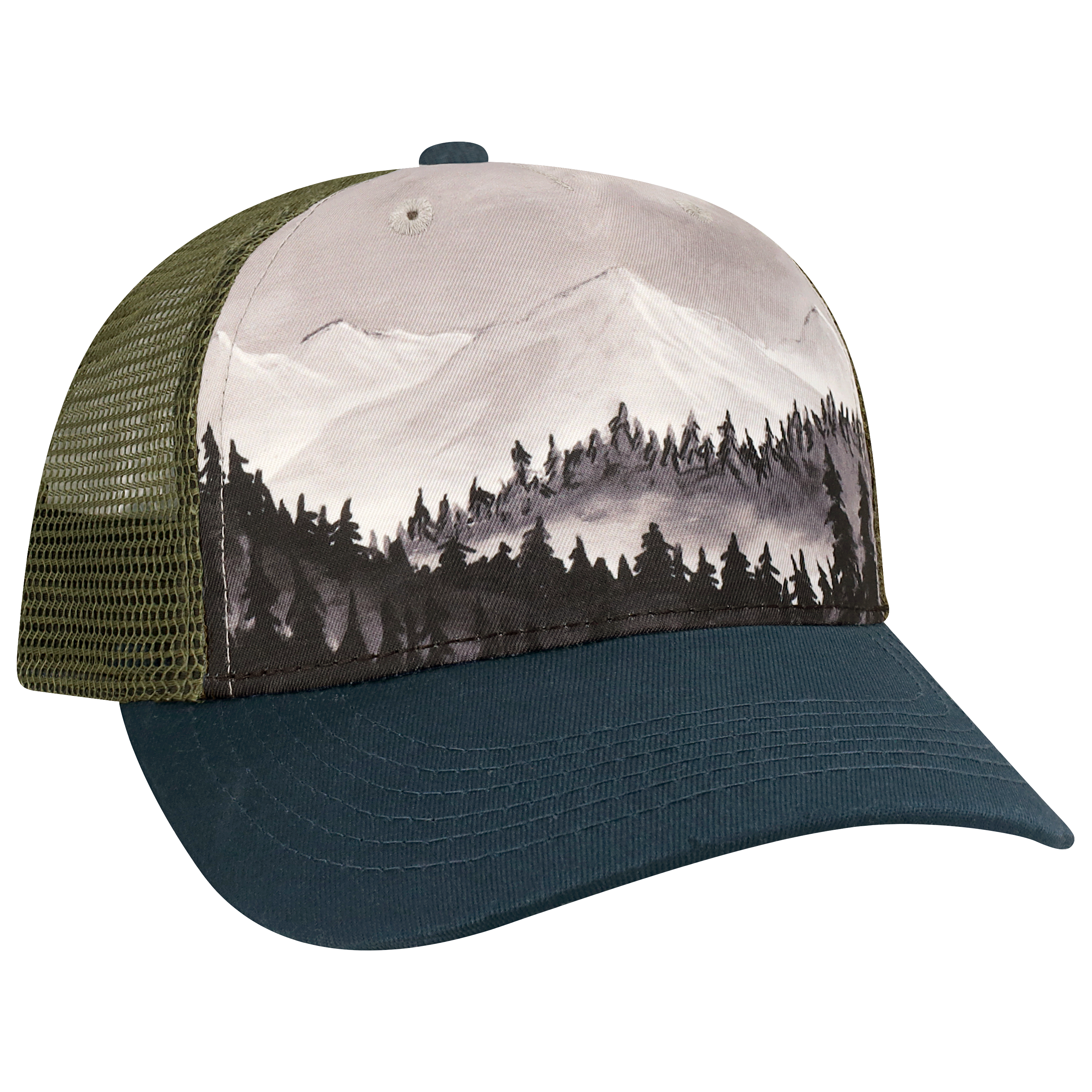 Youth 5 Panel Adj Trucker Hat
