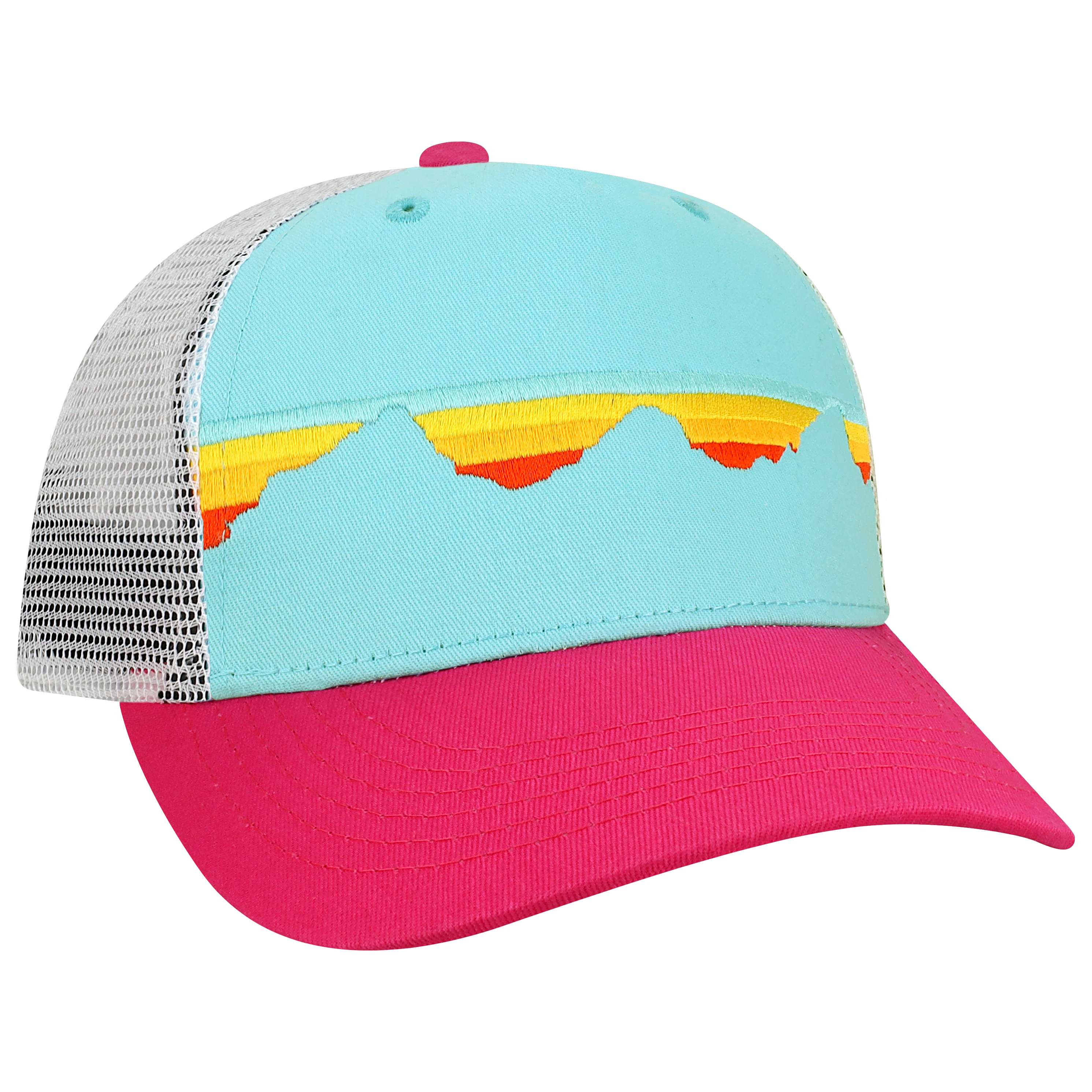 Youth 5 Panel Adj Trucker Hat