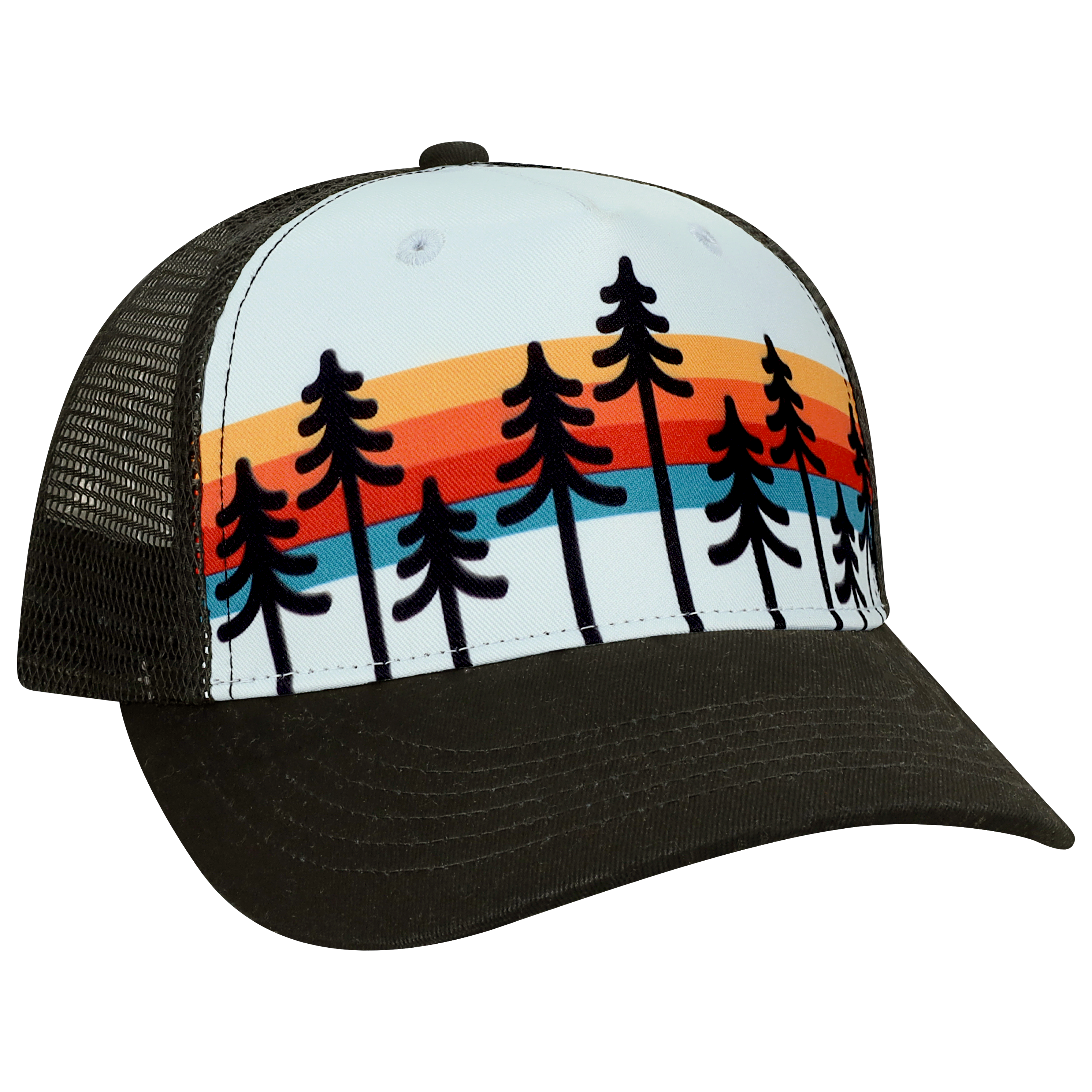 Youth 5 Panel Adj Trucker Hat