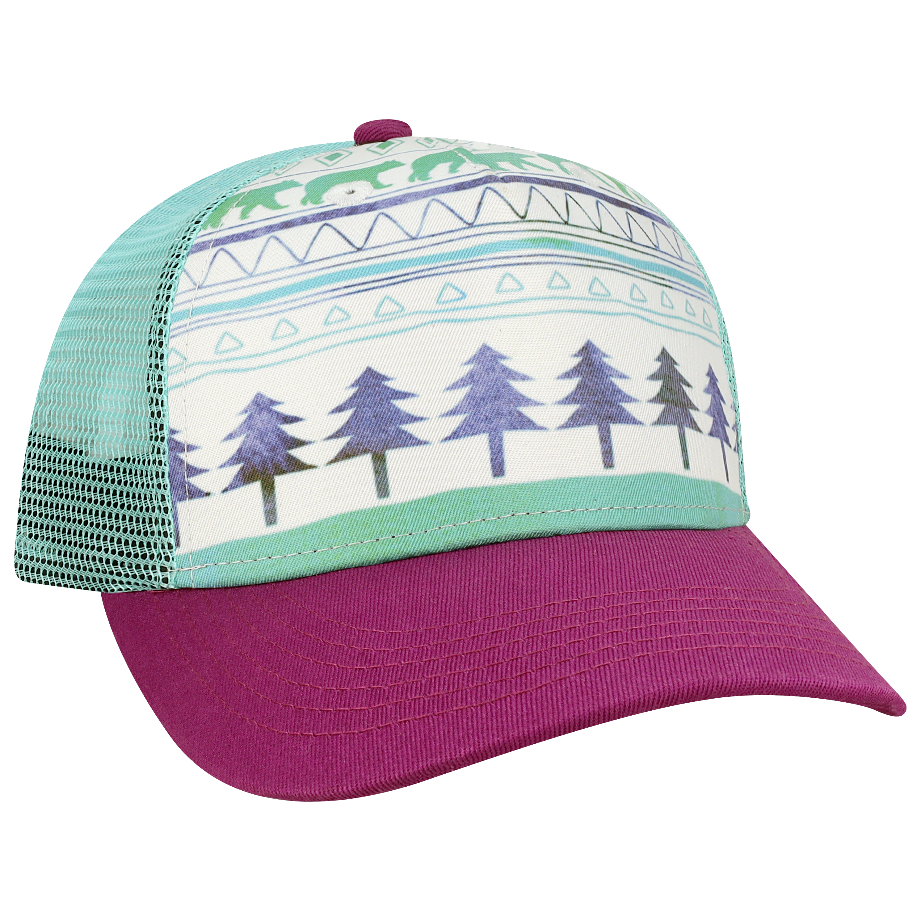 Youth 5 Panel Adj Trucker Hat