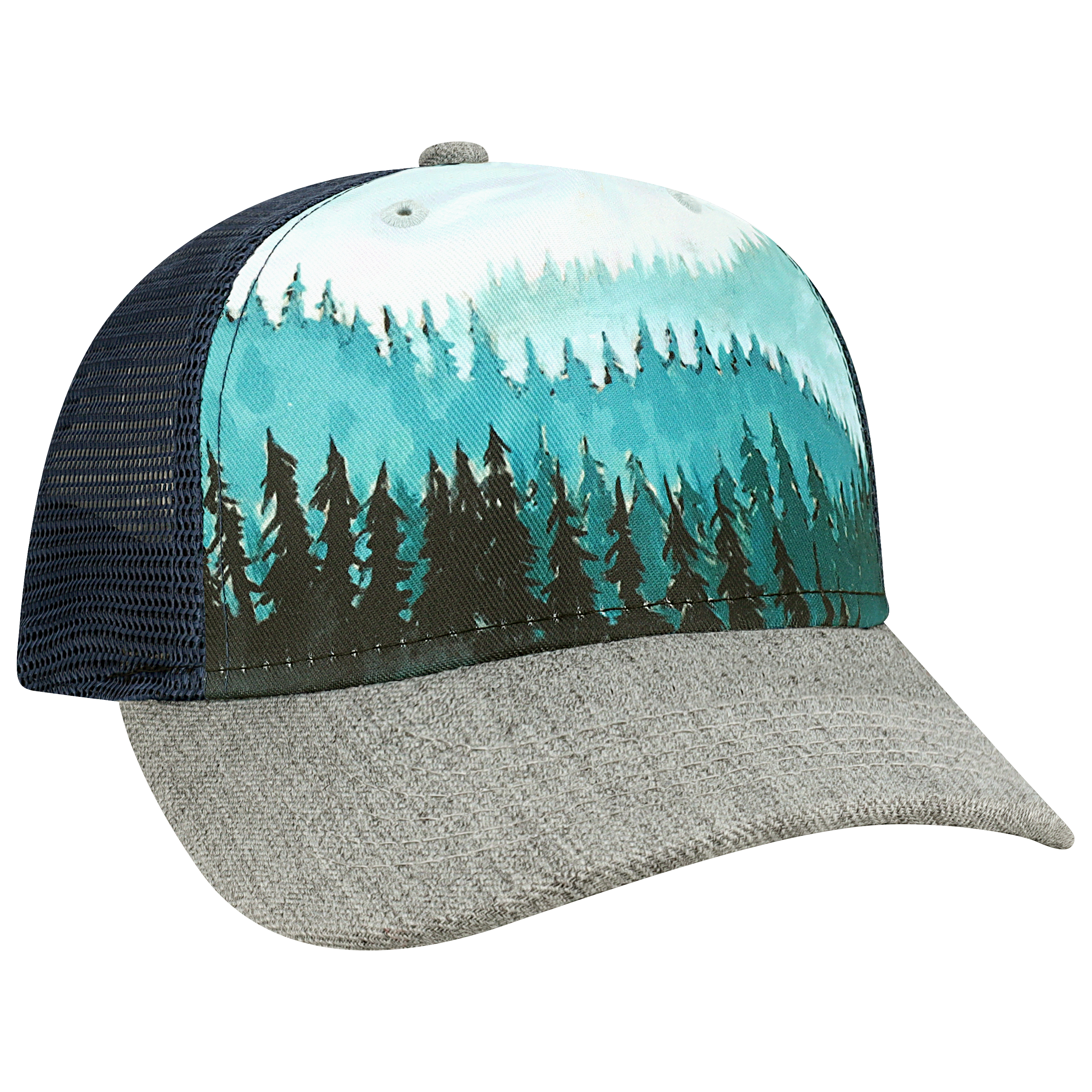 Youth 5 Panel Adj Trucker Hat