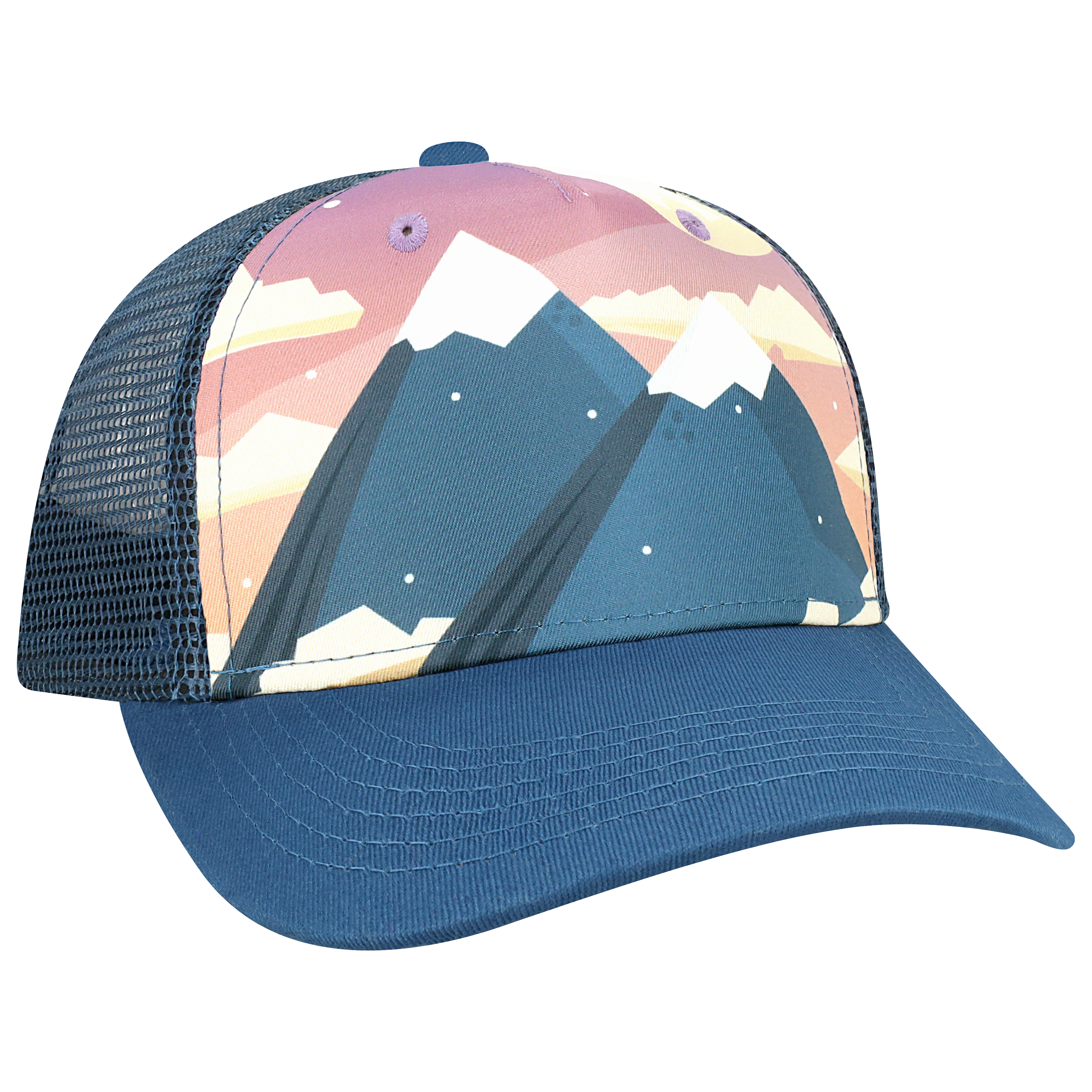 Youth 5 Panel Adj Trucker Hat