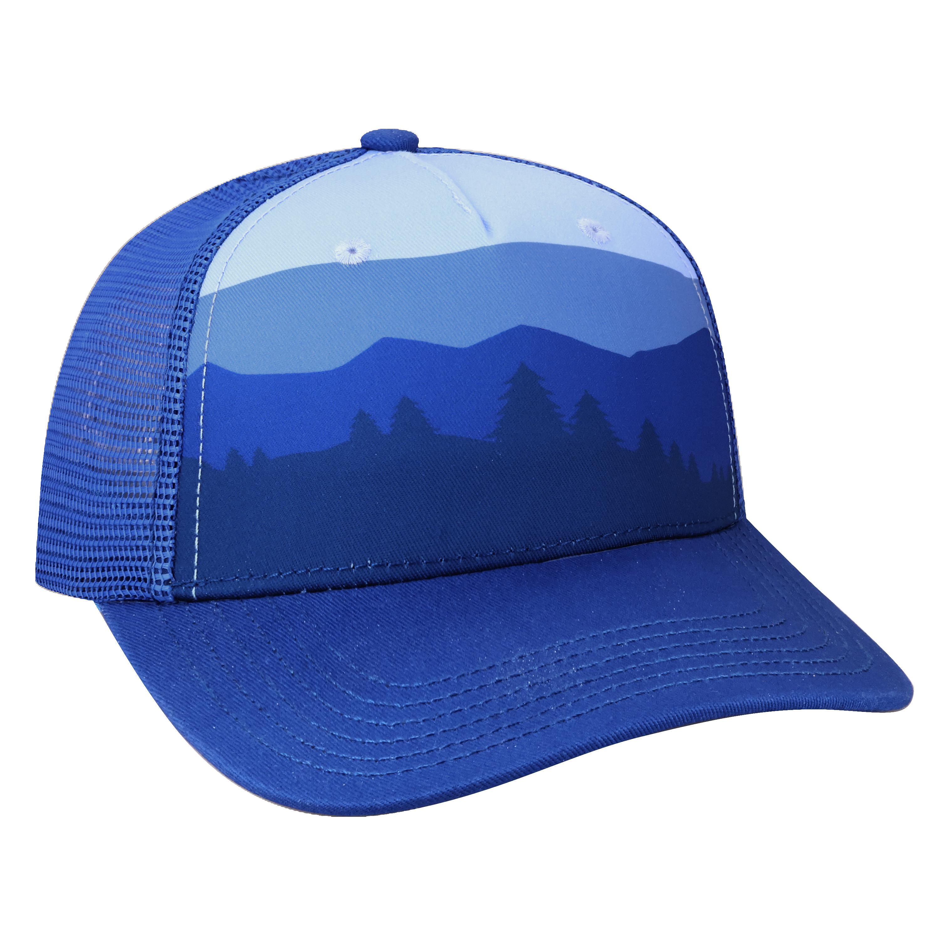 Structured 5 Panel Trucker Youth Cap