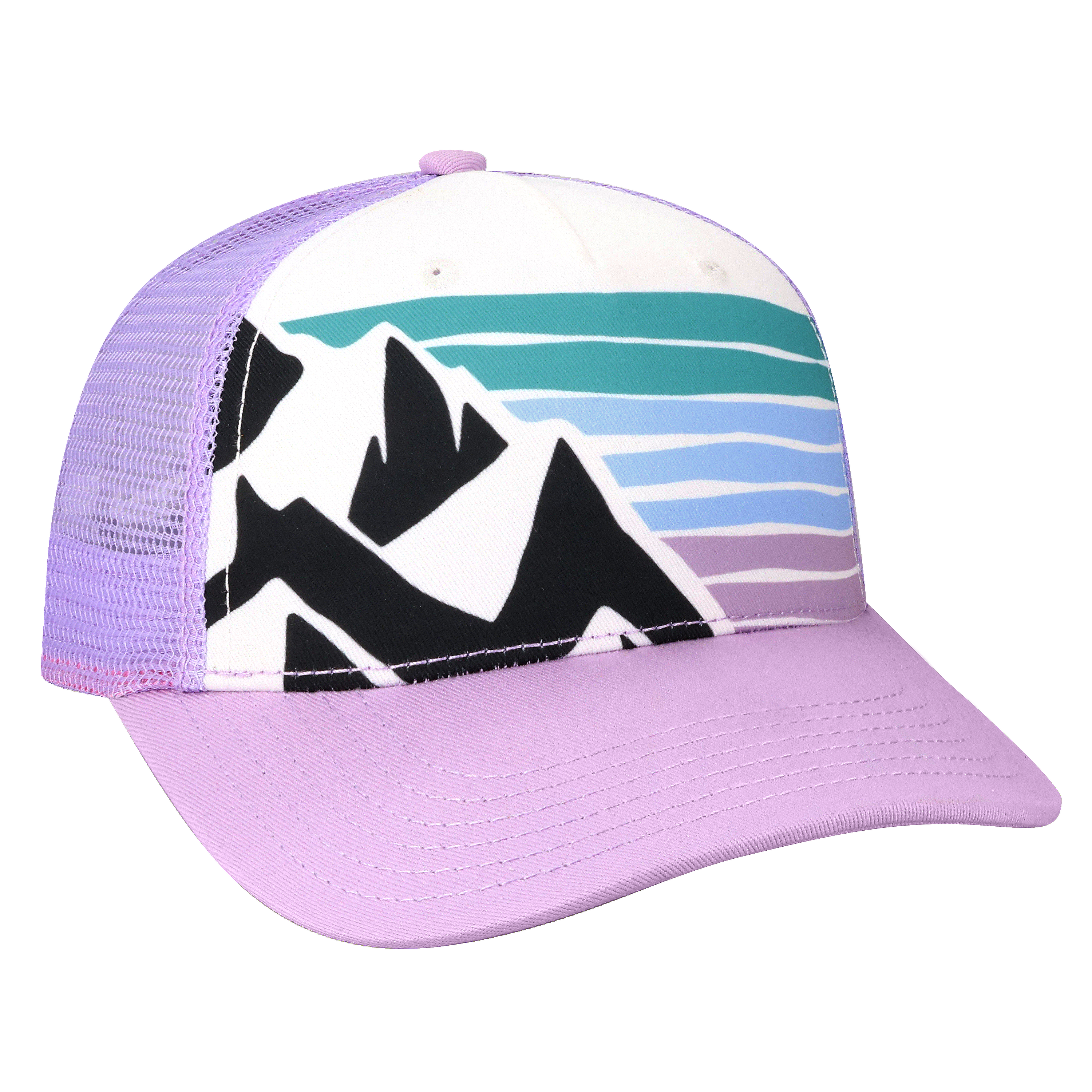 Structured 5 Panel Trucker Youth Cap