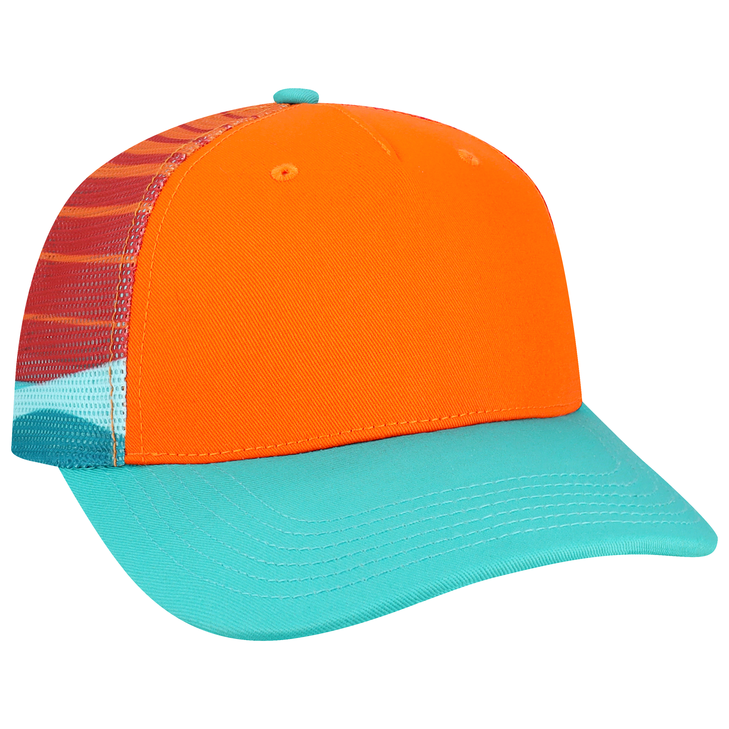 Youth 5 Panel Adj Trucker Hat