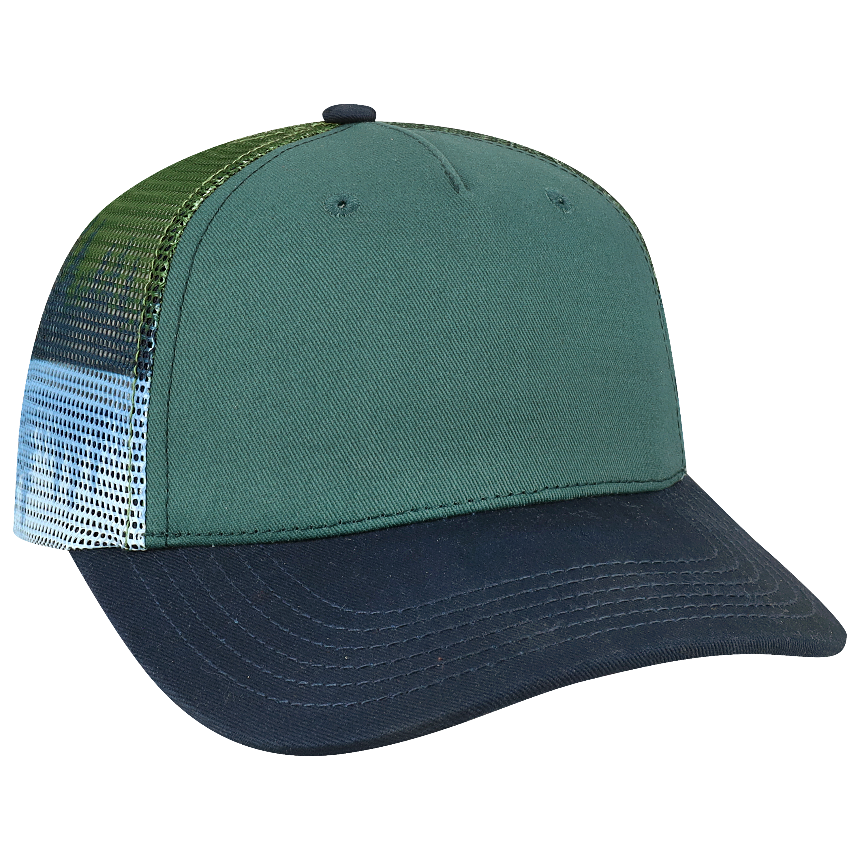 Youth 5 Panel Adj Trucker Hat